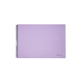 Vázlatfüzet A4 tw, 40 lap, 190g PASTELINI lila
