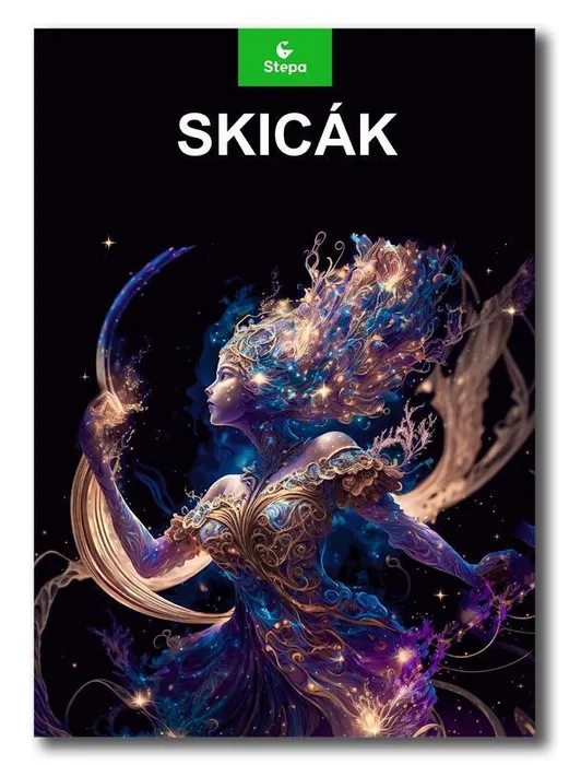 Termék főképe Skicák A4/20listů černý