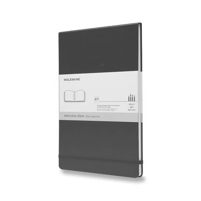 Termék főképe Skicář Moleskine Watercolour Album - tvrdé desky A4, černý