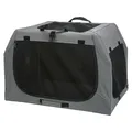 Összecsukható utazódoboz EASY, S-M: 71 x 49 x 51cm, szürke