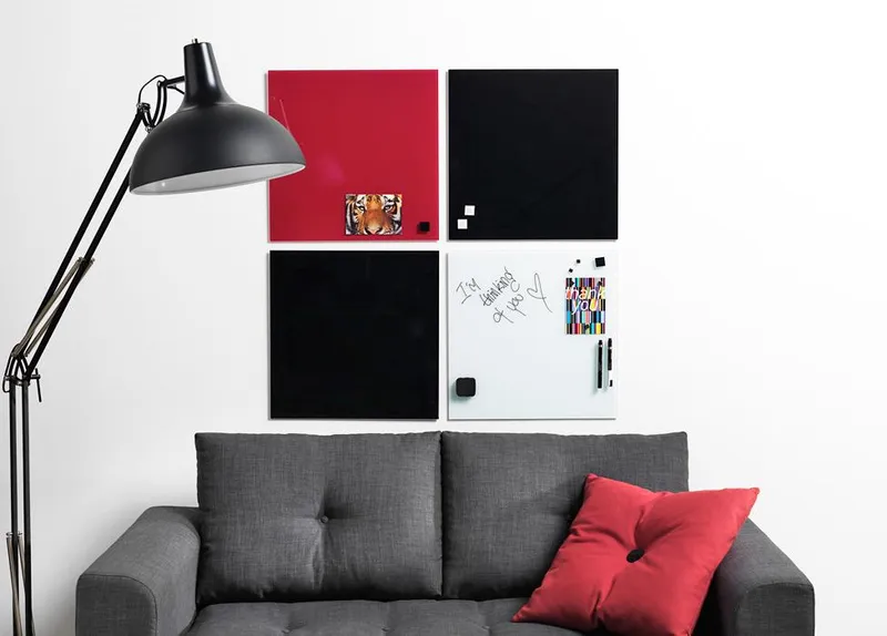 Termék főképe Skleněná magnetická tabule 80x60 cm – černá