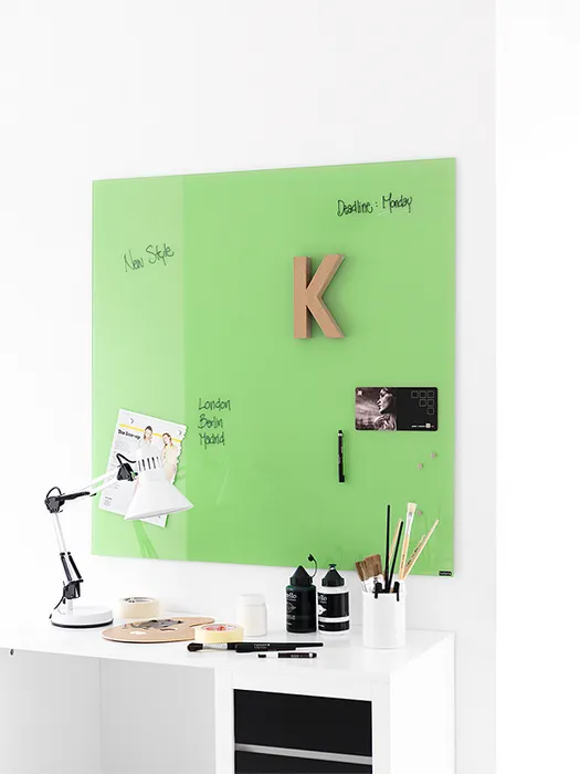 Termék főképe Skleněná magnetická tabule 80x60 cm – černá