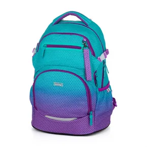 Iskolai hátizsák OXY Ombre Blue - rózsaszín