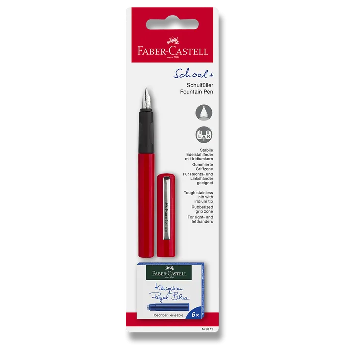 Termék főképe Školní bombičkové pero červená Faber Castell 149812