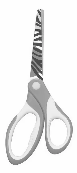 Termék főképe Školní nůžky KEYROAD Tattoo, 18cm, Zebra