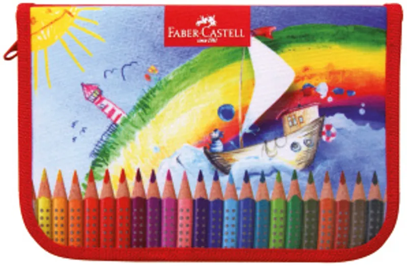 Termék főképe Školní penál s motivem GRIP, prázdný Faber Castell (573001)