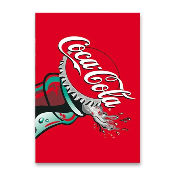 Termék főképe Školní sešit Coca Cola 2024 A4, linkovaný, 40 listů, mix motivů