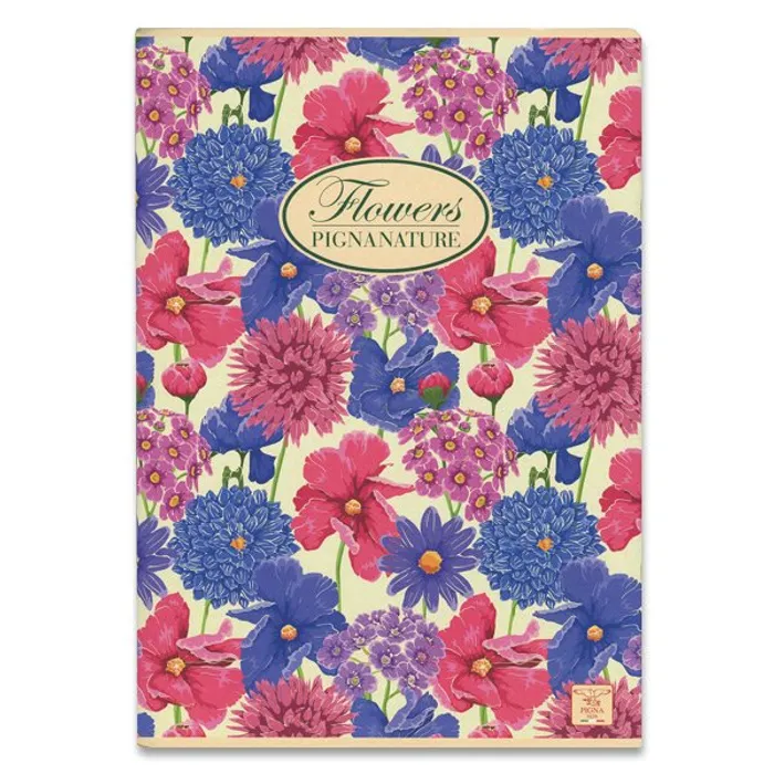 Termék főképe Školní sešit Pigna Nature Flowers A5, linkovaný, 40 listů, mix motivů