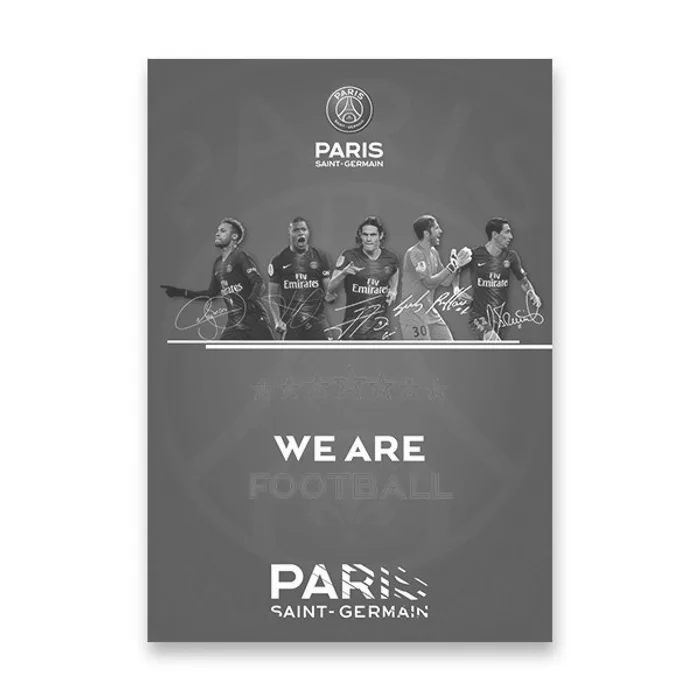 Termék főképe Školní sešit Pigna Paris Saint-Germain A5, linkovaný, 40 listů, mix motivů