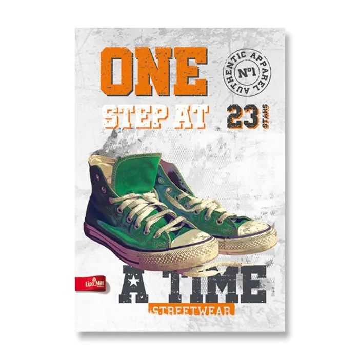 Termék főképe Školní sešit The Best Sneakers A4, linkovaný, 40 listů, mix motivů