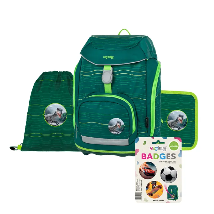 Termék főképe Školní set batoh OXY Sherpy Green [4 ks]