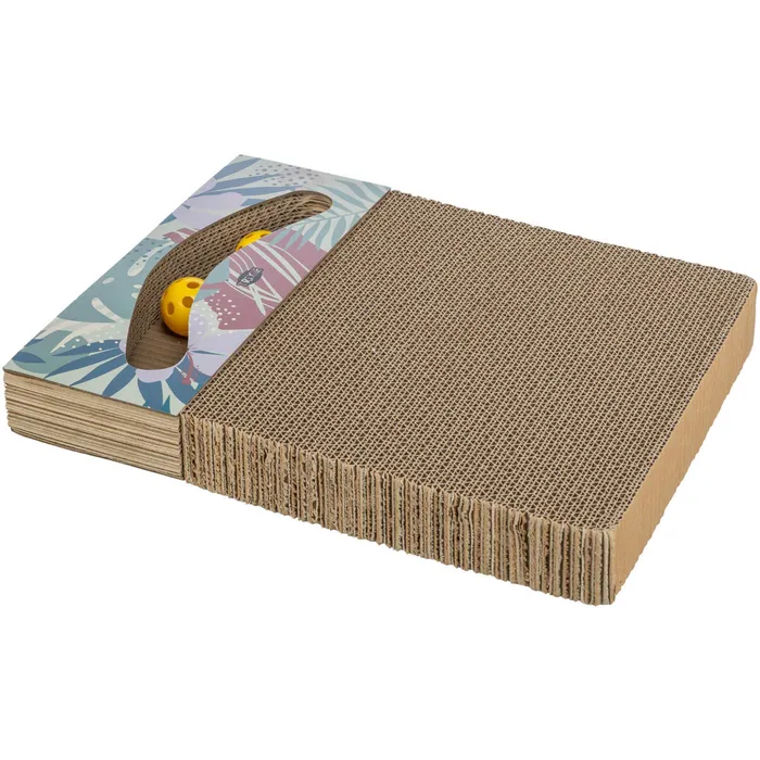 Termék főképe Škrabací karton s hračkou 38 x 30 cm bílý