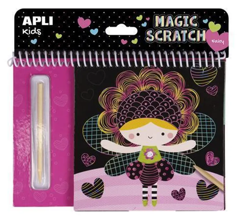 Termék főképe Škrabací obrázky "Magic Scratch Fairies", pohádky, APLI