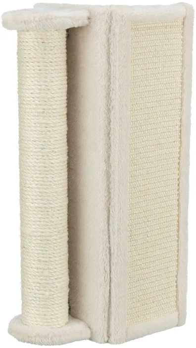 Termék főképe Škrabací rohová deska se sloupkem, 15 x 50 x 15 cm, béžová