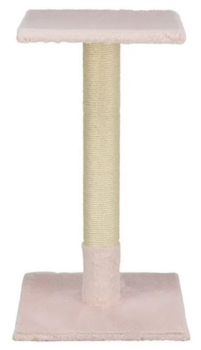 Termék főképe Škrabací sloupek BEANA, 69 cm, králičí plyš, světlerůžová - LIMITOVANÁ NABÍDKA