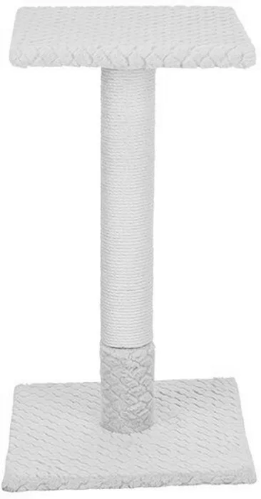 Termék főképe Škrabací sloupek BEANA, 69 cm, vzorovaný plyš, starorůžová - LIMITOVANÁ NABÍDKA