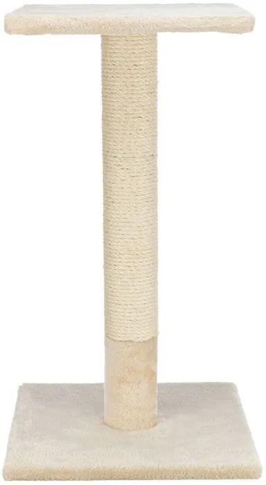 Termék főképe Škrabací sloupek BEANA s odpočívadlem, 9 cm / 69 cm, sisal/plyš, béžová