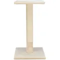 Következő termékkép BEANA karcolóoszlop pihenővel, 9 cm / 69 cm, szizál/plüss, bézs