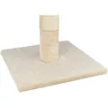 Következő termékkép BEANA karcolóoszlop pihenővel, 9 cm / 69 cm, szizál/plüss, bézs