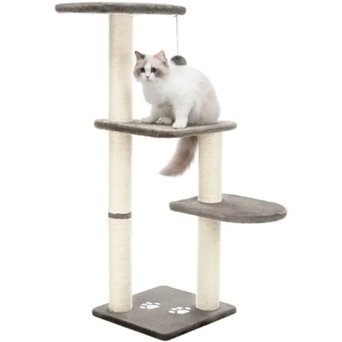 Termék főképe Škrabadlo ALTEA, 3 podesty, 117 cm / o 9 cm, platinově šedá
