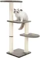 ALTEA karcolóoszlop, 3 platform, 117 cm/o 9 cm, platinaszürke