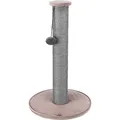 Következő termékkép LIVIA karcolóoszlop pom-pommal, 64 cm-es oszlop, régi rózsaszín, szizál/plüss