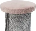 Következő termékkép LIVIA karcolóoszlop pom-pommal, 64 cm-es oszlop, régi rózsaszín, szizál/plüss