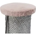 Következő termékkép LIVIA karcolóoszlop pom-pommal, 64 cm-es oszlop, régi rózsaszín, szizál/plüss