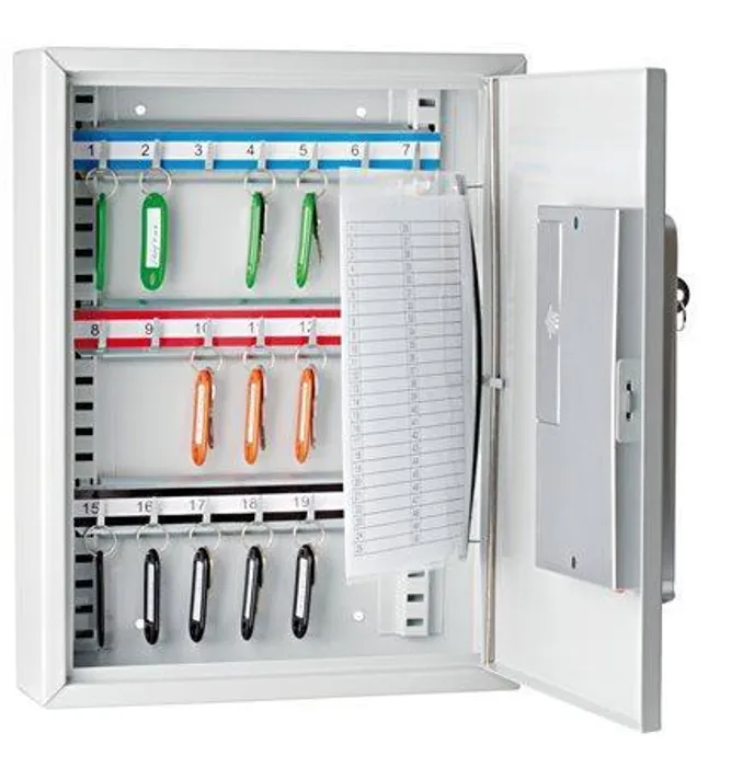 Termék főképe Skříňka na klíče s elektronickým zámkem, 21 ks kapacita, WEDO