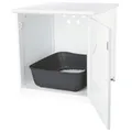 Macska WC szekrény 49 x 51 x 51 cm fehér (pl. 4018)