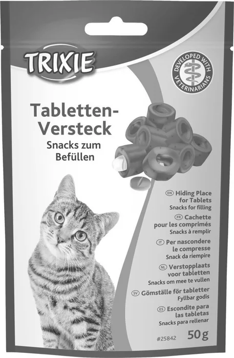 Termék főképe Skrýš na tablety, pamlsek pro kočky k naplnění medikací, 100 g