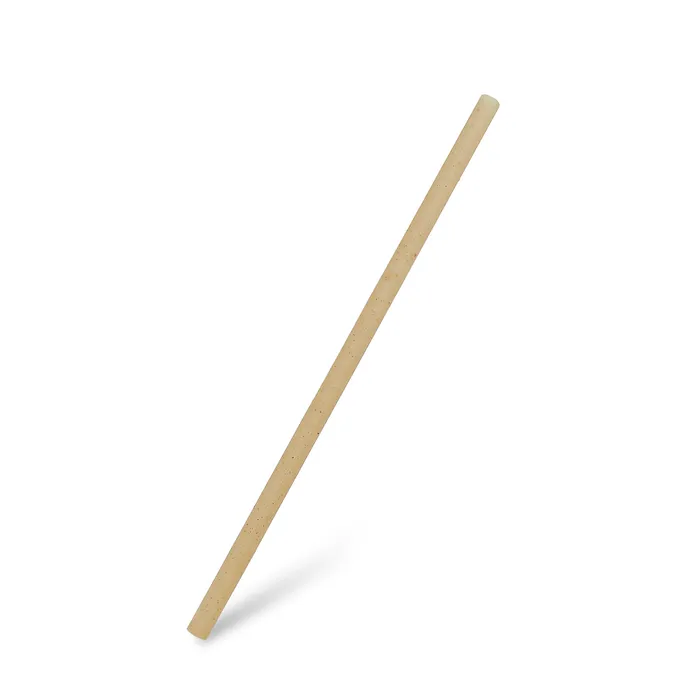 Termék főképe Slámka bio-kompozit přírodní hnědá `JUMBO` průměr 8mm x 25cm [100 ks]