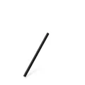 Szívószál (PAP) fekete `JUMBO` átmérő 8mm x 15cm [100 db]