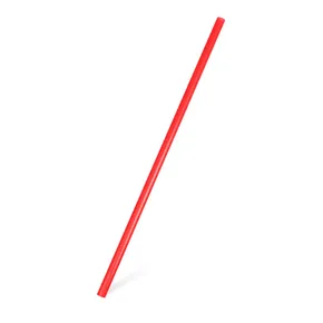 JUMBO szívószálak 8x255mm piros (újrafelhasználható) [150 db]