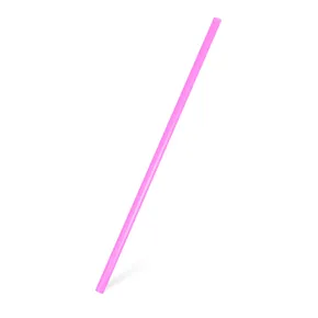 JUMBO műanyag szívószálak rózsaszín 25cm, átmérő 8mm [150 db] (újrafelhasználható)
