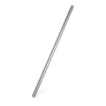 JUMBO szívószál műanyag ezüst 25 cm, átmérő 8 mm [150 db] (újrafelhasználható)