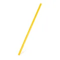 JUMBO szívószál műanyag sárga 25 cm, átmérő 8 mm [150 db] (újrafelhasználható)