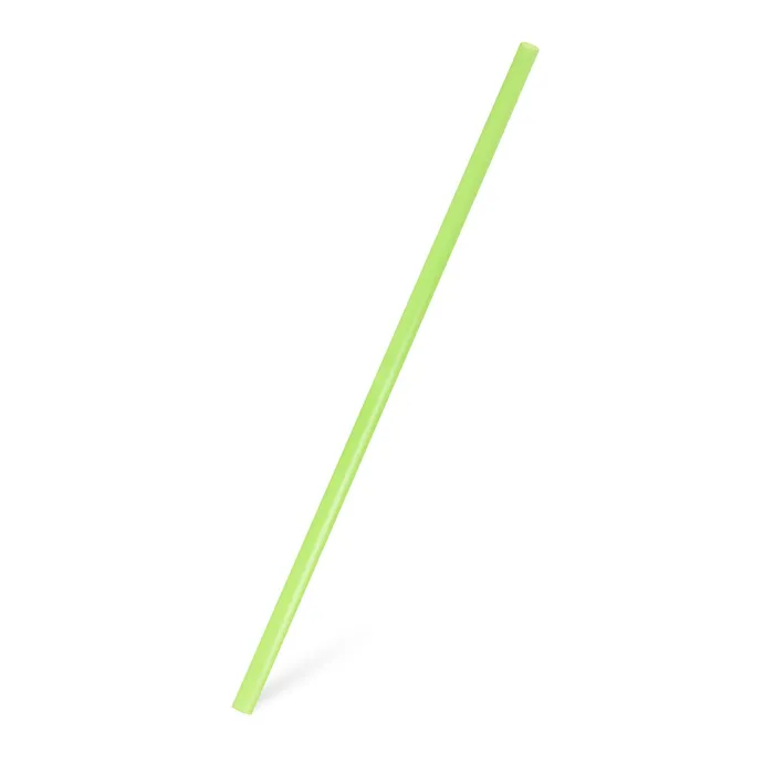 Termék főképe Slámky JUMBO žlutozelené 25 cm, průměr 8 mm [150 ks] (znovu použitelná)
