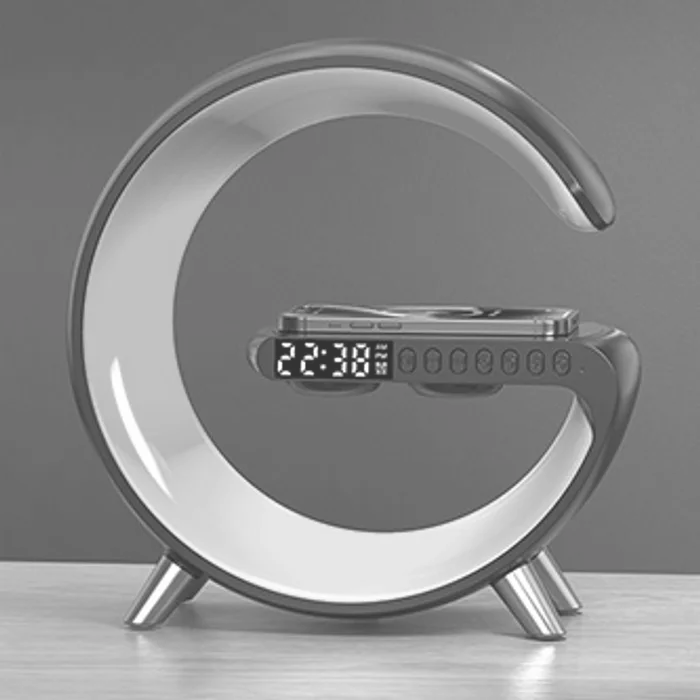 Termék főképe Smart světlo G-Light INSPIRE, černá, USB-C, bezdrátové nabíjení, Powerton