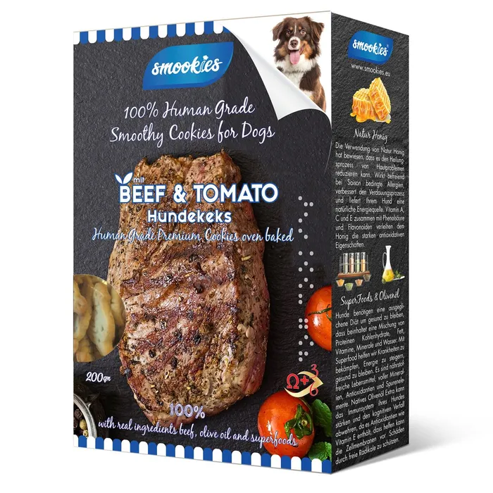 Termék főképe SMOOKIES Premium BEEF - hovězí sušenky 100% human grade, 200g