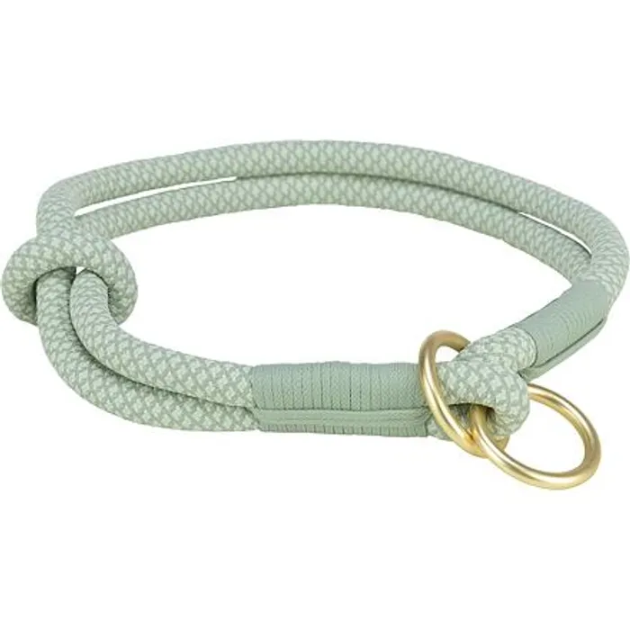 Termék főképe Soft Rope kulatý polostahovací obojek, šalvěj/máta M: 45 cm/ 10 mm