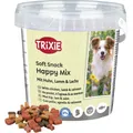 Következő termékkép Soft Snack Happy MIX - csirke, bárány, lazac, vödör 500 g
