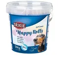 Következő termékkép Soft Snack Happy Rolls - lazacos rudak, vödör 500 g