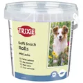 Következő termékkép Soft Snack Happy Rolls - lazacos rudak, vödör 500 g