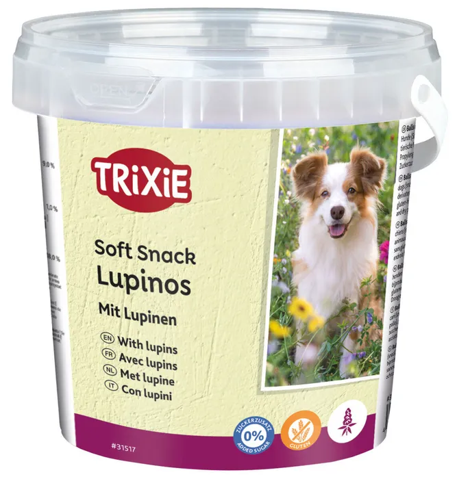 Termék főképe Soft Snack LUPINOS - bezlepkový snack, kyblík 500 g