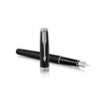 Sonnet Matte Black CT töltőtoll -F- PARKER