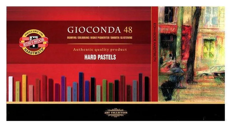 Termék főképe Souprava pastelů tvrdých uměleckých GIOCONDA 8116 48ks KOH-I-NOOR