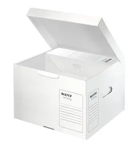 Speciális archív konténer fedővel Leitz Infinity M méretű, fehér