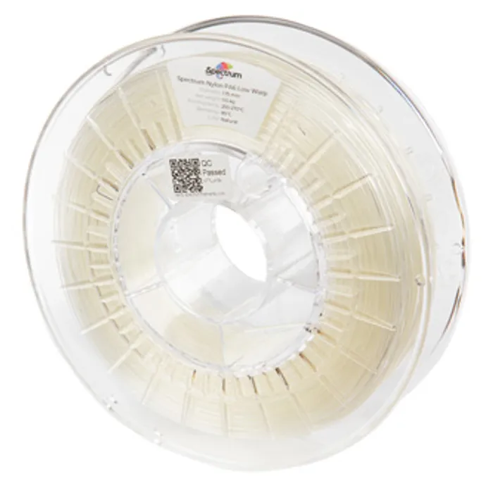 Termék főképe Spectrum 3D filament, PA6 Low Warp, 1,75mm, 500g, 80173, clear