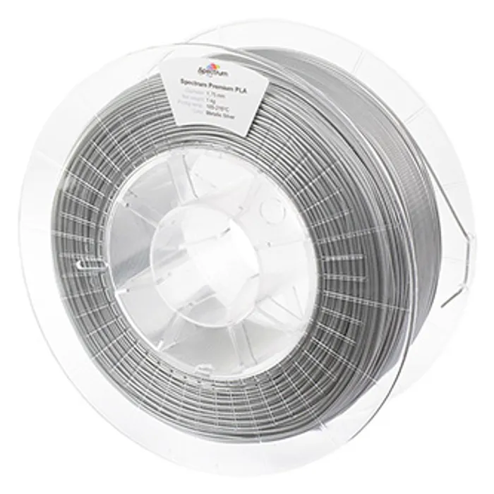 Termék főképe Spectrum 3D filament, PLA Glitter, 1,75mm, 1000g, 80176, silver metallic